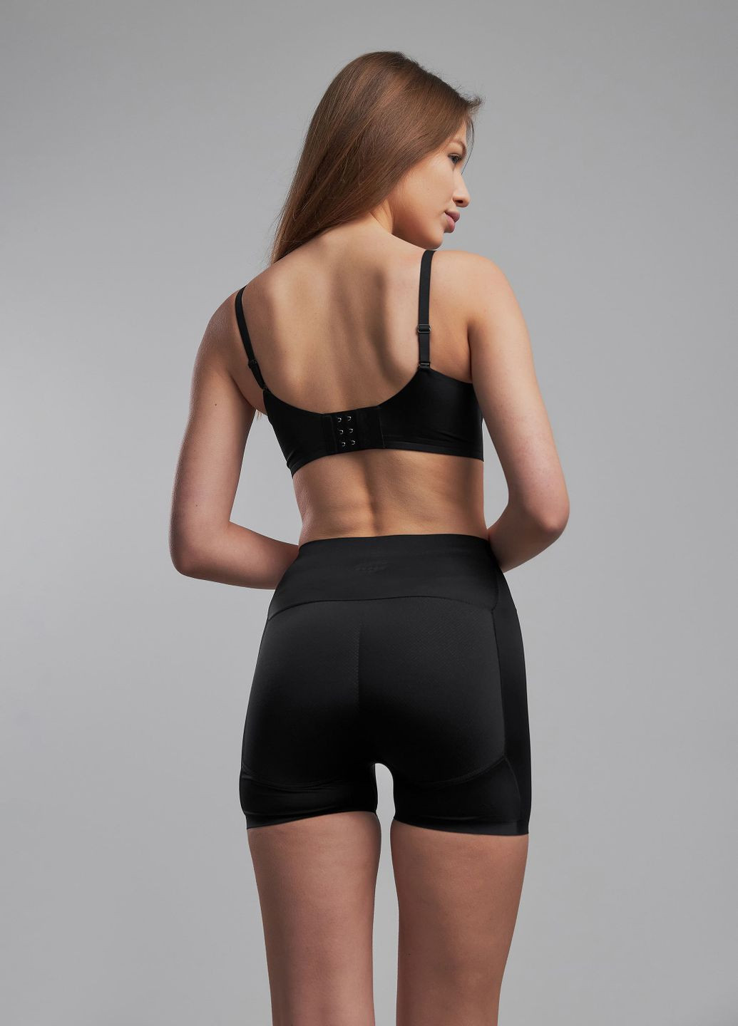 Пуш-ап трусики-шорты с накладной попой для увеличения ягодиц и втяжкой живота Nud (316094582)