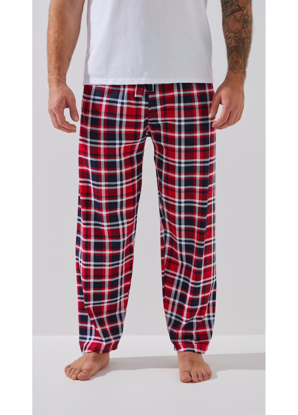 Пижама низ штаны мужские КЛТ3 Красный shop (2000999325786) No Brand (365619783)