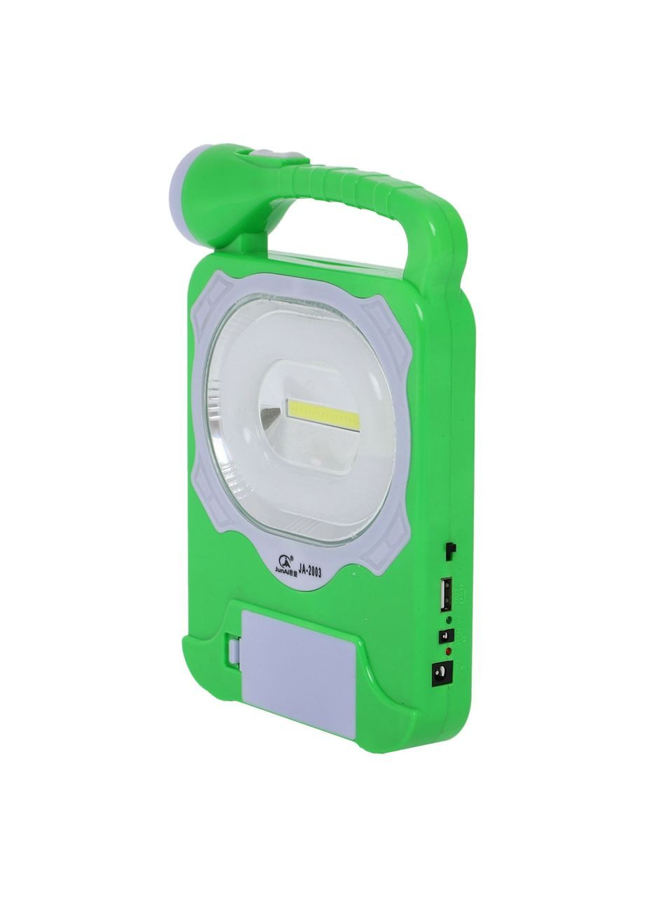 Ліхтар-прожектор переносний (пластик, OSL, COB, SMD, USB-вхід, на батарейках, р-р 22,7 х15, 5см) (JA-2003) X-Balog (361433559)
