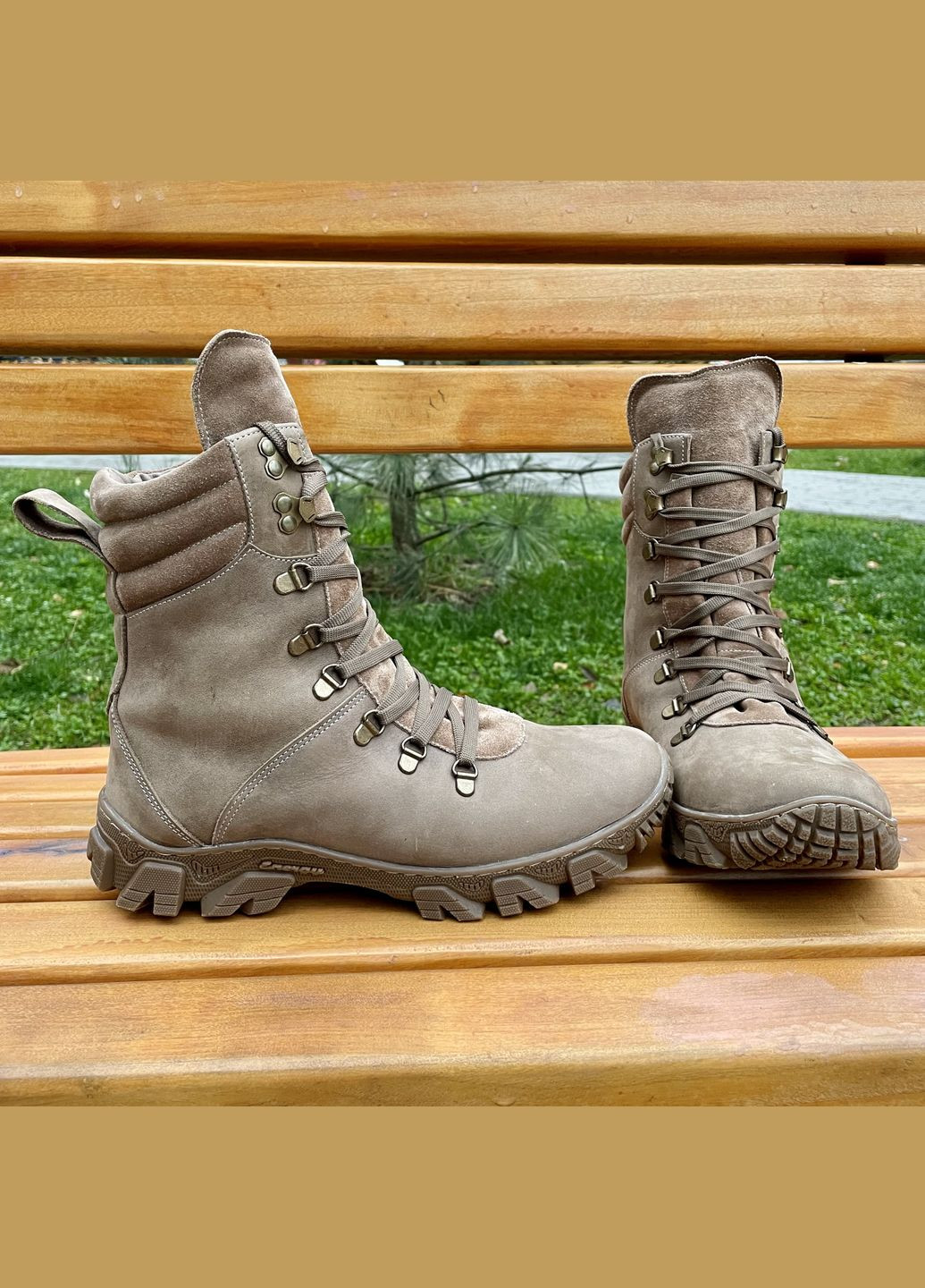 Мужские Зимние Тактические Берцы. 36-48р Койот. Теплые и удобные! BXZM-1007 No Brand (301137971)