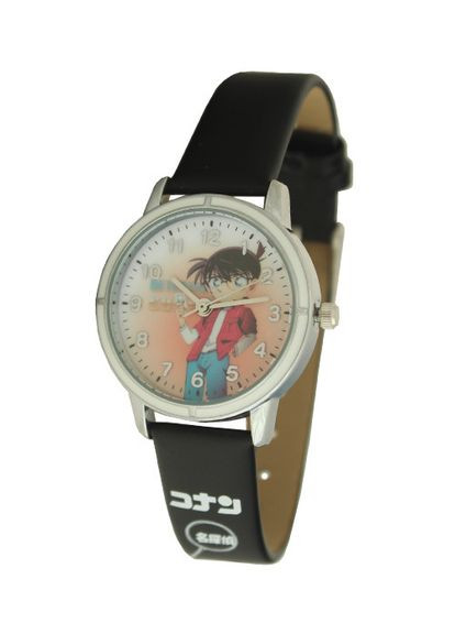 Часы детские наручные для мальчика Детектив Конан черный No Brand (362413840)