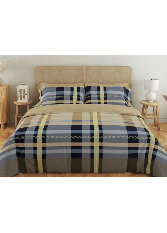 Постільна білизна євро Soft dreams Scotland 2-03859-26052 200х215 см ТЕП (336328208)