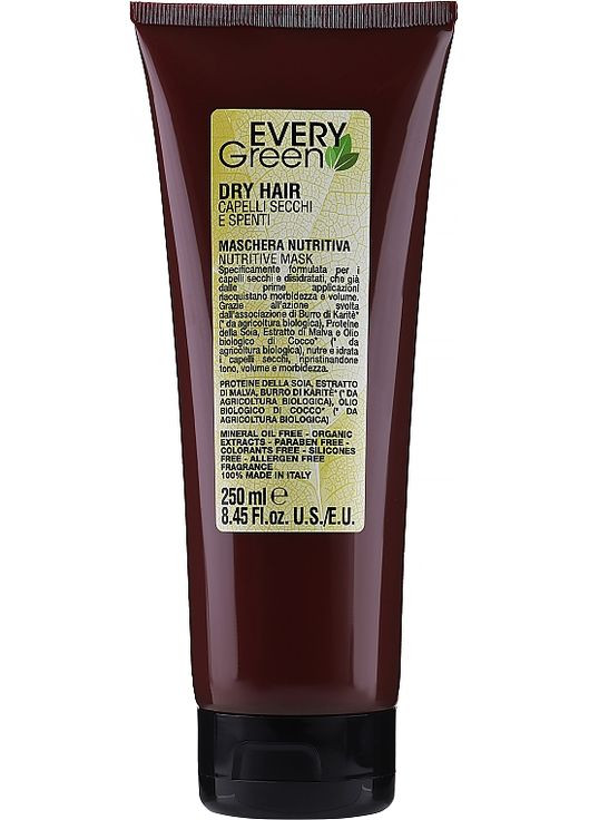 Маска для сухих волос Every Green Dry Hair Mask 1000ml (443639-26180028) Dikson (368610427)