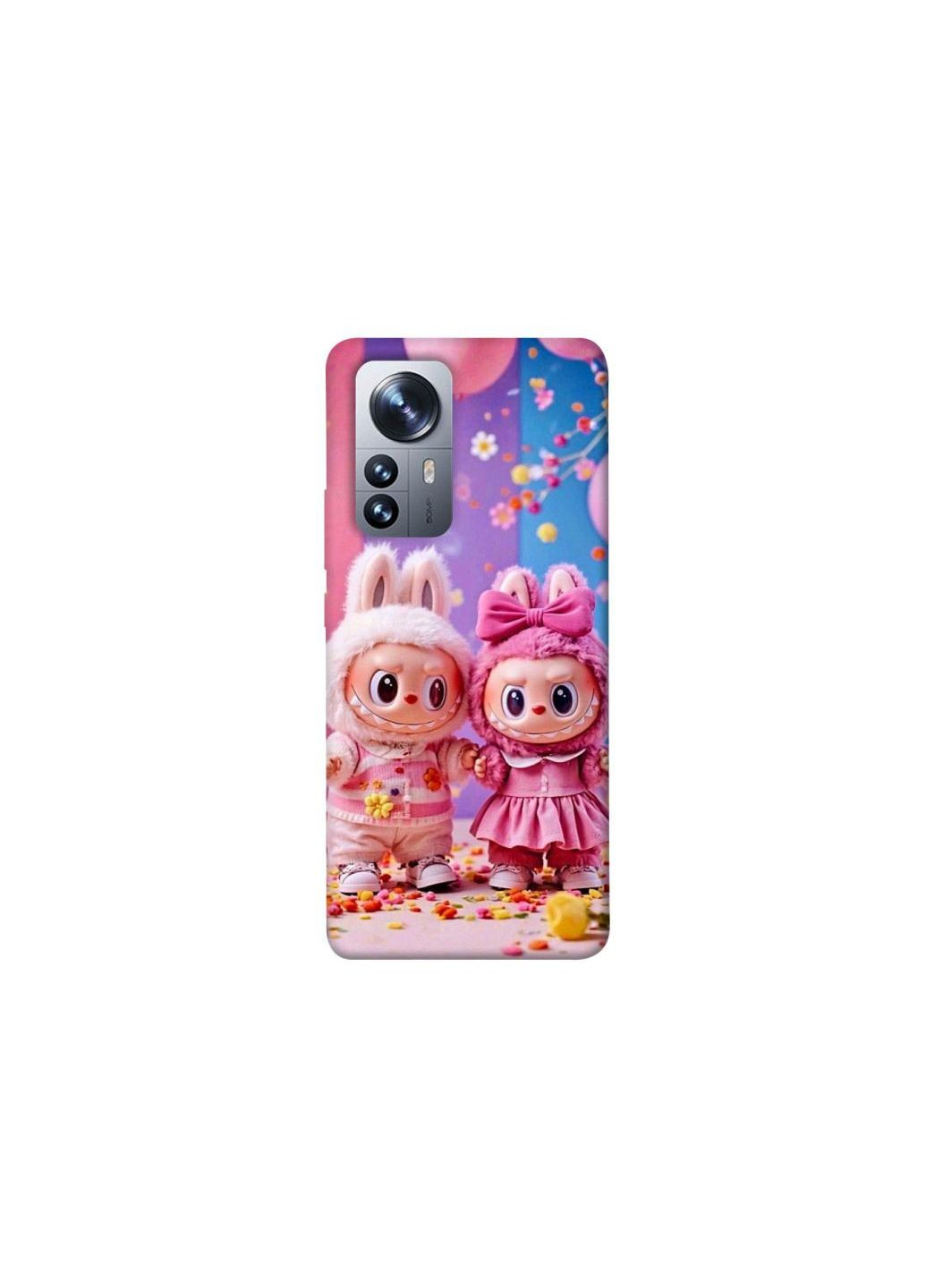 Чехол на Xiaomi 12 / 12X Labubu twins ver.2 Frontalka (361978629)