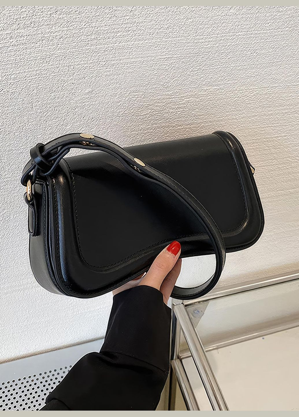 Модна жіноча сумка сідло / сумка жіноча класична / сумочка через плече / сумка крос-боді OnePro (278811233)