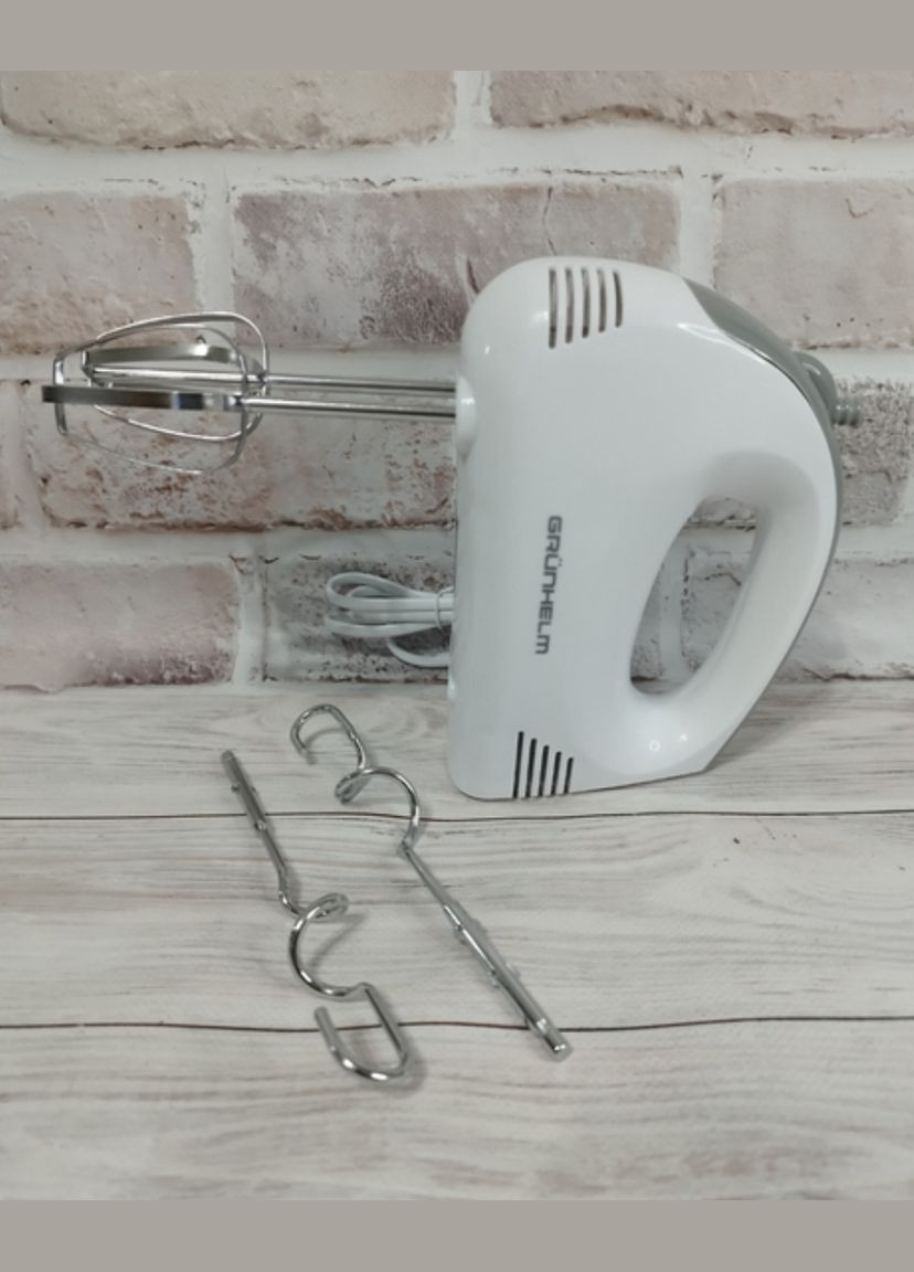 Міксер ручний GRM610 200 Вт Білий Grunhelm (346494027)