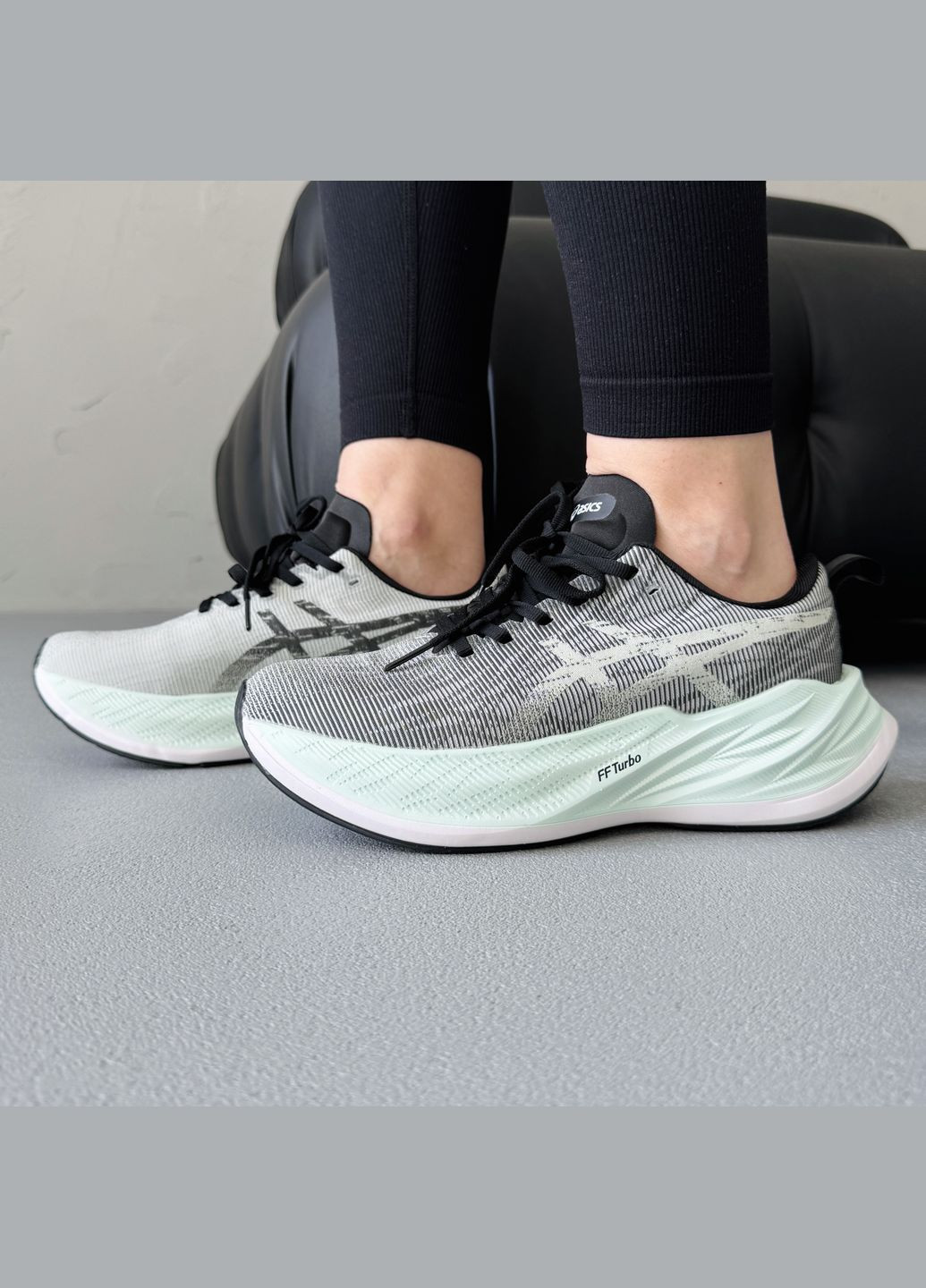 Кросівки жіночі Asics Superblast Grey Blue | Асікс Супербласт сірі No Brand сірі демісезони (341551515)