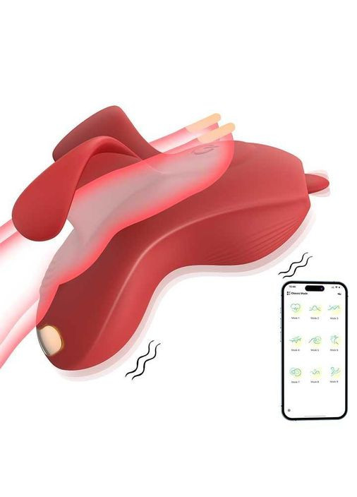 Кліторальний смарт-вібратор силіконовий з акумулятором для жінок 71 мм Love Spouse (366732762)