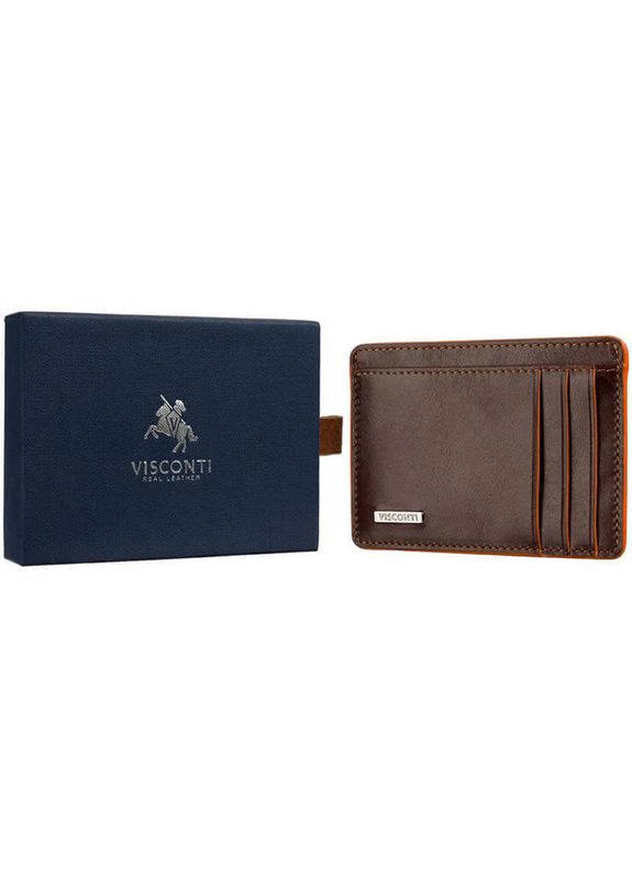 Кредитница-картхолдер ALP91 Monaco Brown (ALP91 BRN) Visconti (324265449)