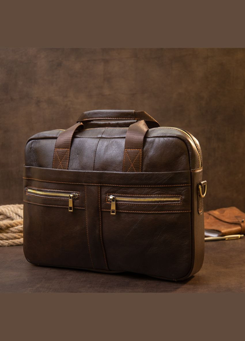 Сумка через плече чоловіча шкіряна для ноутбука 20453 Vintage (302009372)
