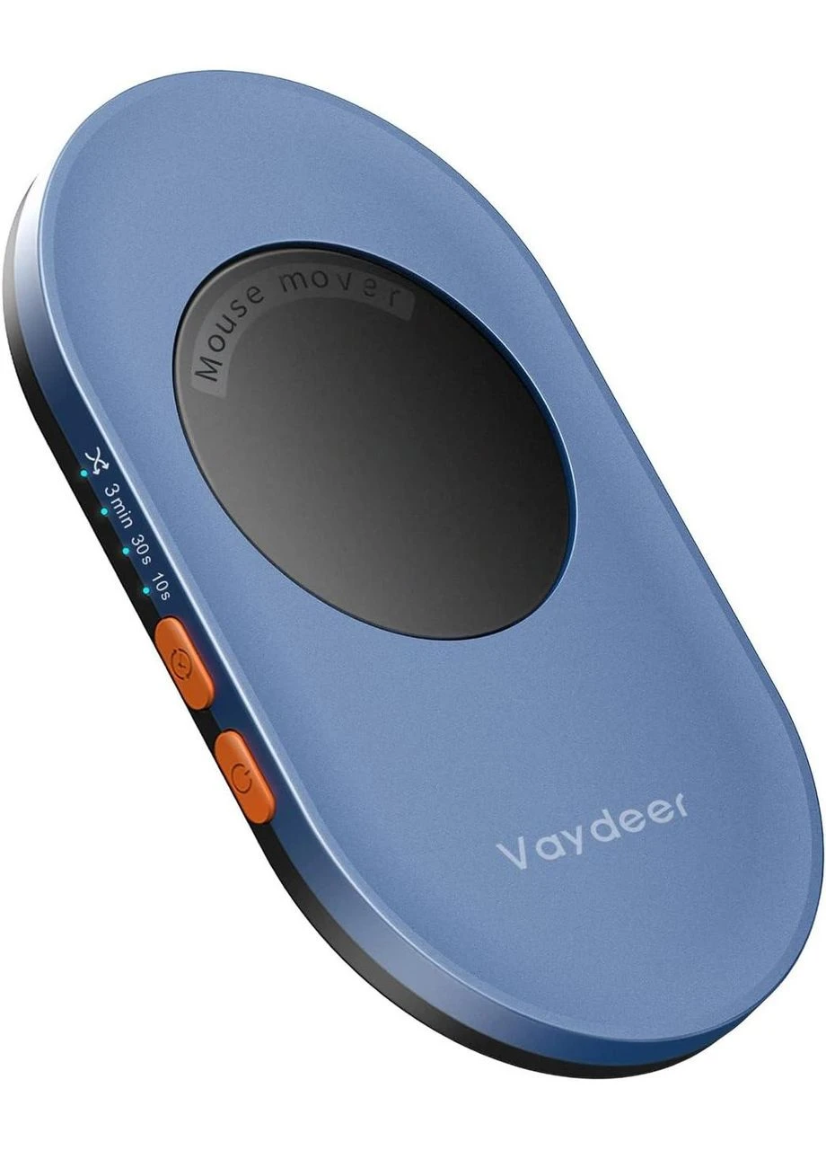 Вигглер шейкер симулятор для мыши Ultra Slim Mouse Jiggler, Timer, Dark Blue Vaydeer (392950559)