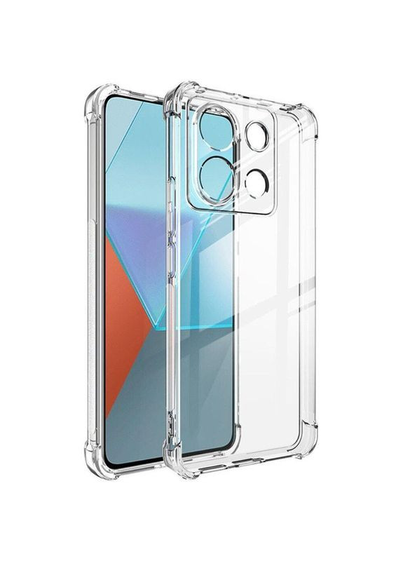 Чохол-накладка Anti-Shock для Xiaomi Redmi 13C/Poco C65 Clear (710476) BeCover (341490943)