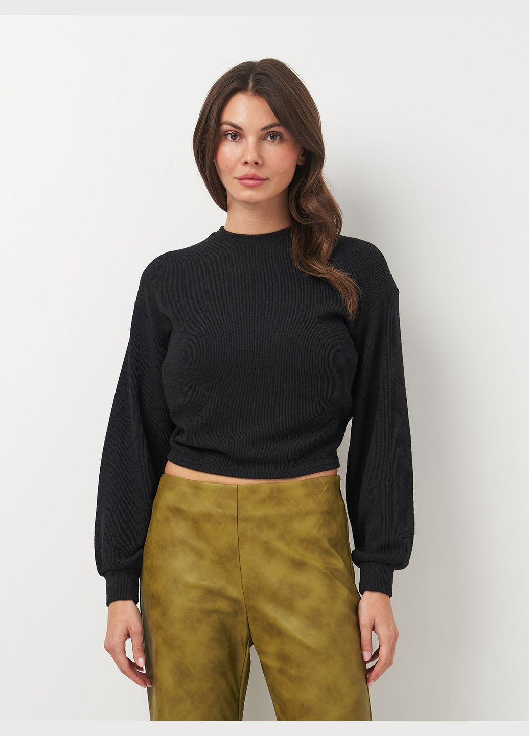 Чорний демісезонний светр H&M