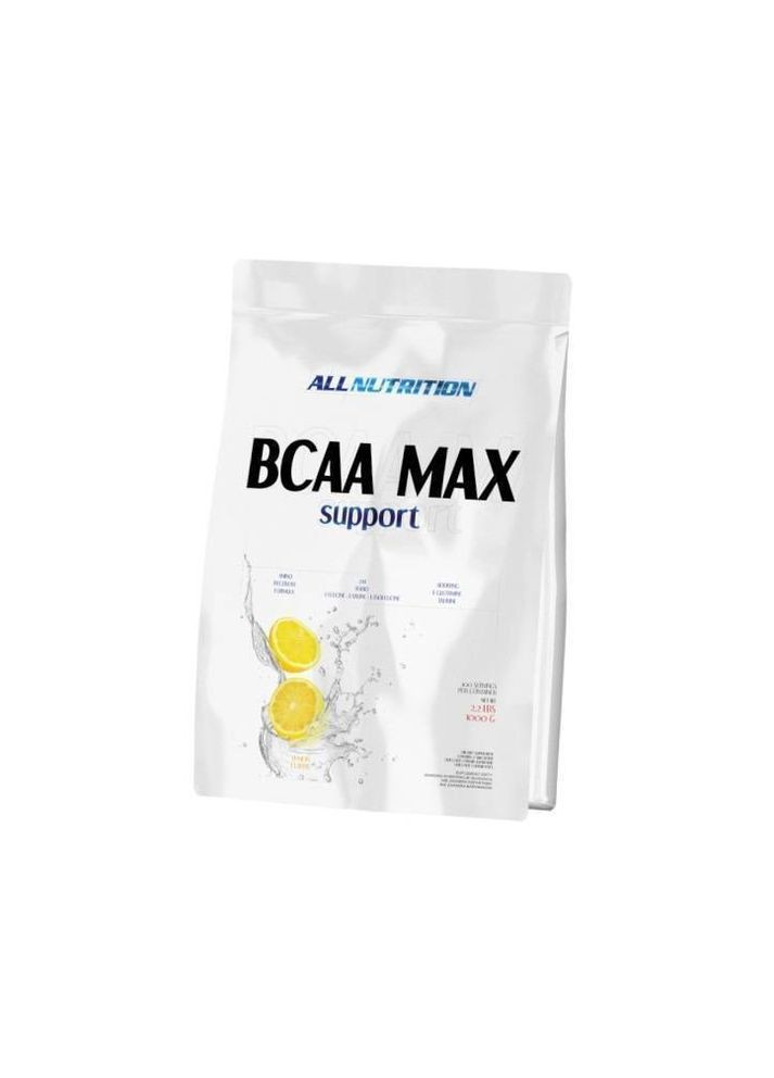 ВСАА з Глютаміном та Таурін, BCAA Max Support, All Nutrition 500г Кола (28003003) Allnutrition (322727686)