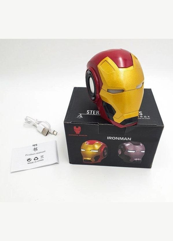 Портативна Bluetoothколонка Iron Man MK-46 Red PRC (306443139)