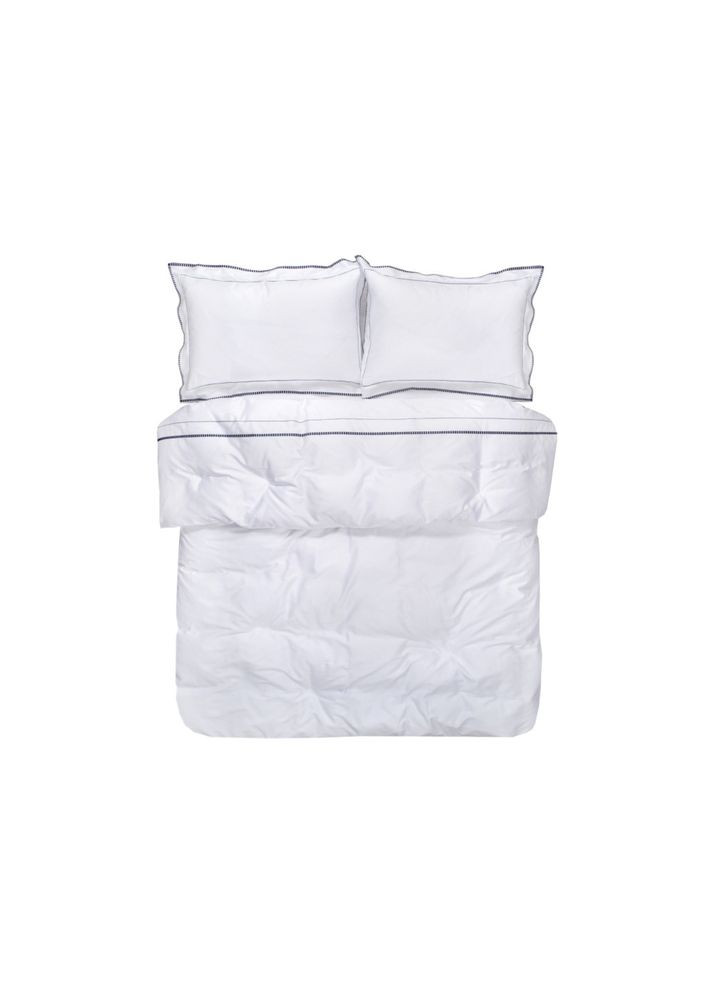 Пододеяльник с наволочками Piano lacivert с синими полосками 220*240+50*70 (2) Penelope (303289894)