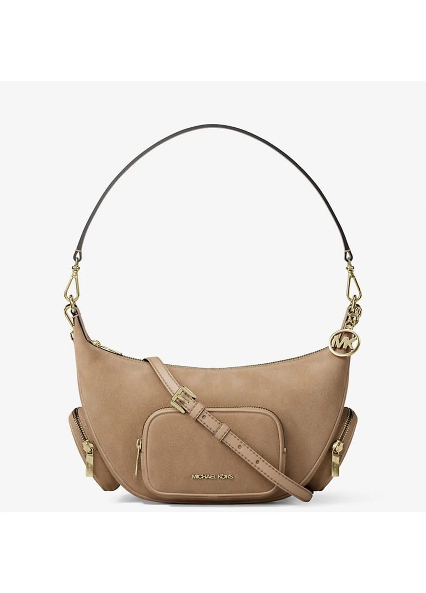 Сумка Merritt Medium Suede Convertible Shoulder Bag Michael Kors (396563865)