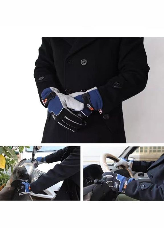 Рукавиці спортивні флісові SSport розмір універсальний сіро (R051084) No Brand (330779001)