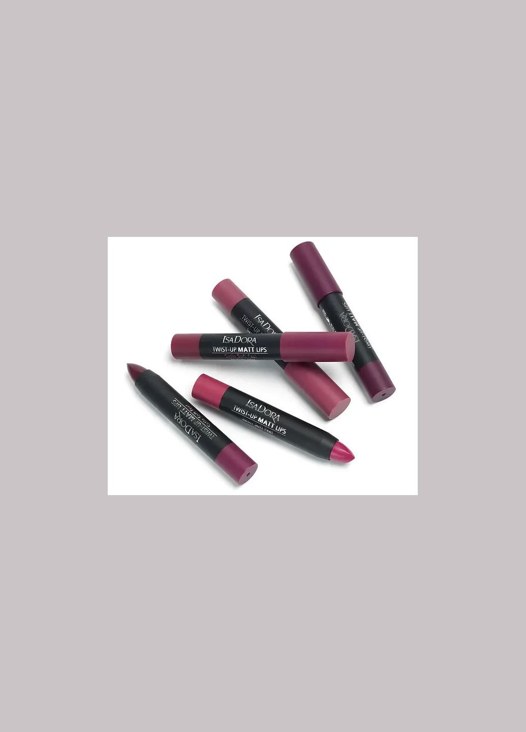 Помада Карандаш Для Губ Twist Up Matt Lips 58 Super Pink 3.3 Насыщенный Розовый IsaDora (311999555)