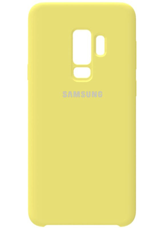 Чехол-накладка Silicone Case Samsung Galaxy S9+ Lemon Yellow Toto (301781292)