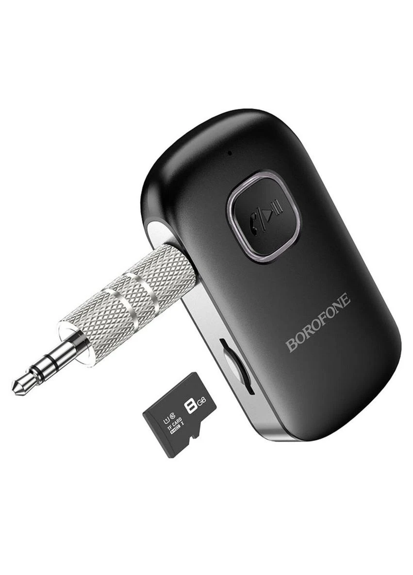 Bluetoothресивер BC42 Car AUX BT receiver Black Borofone (301090770)