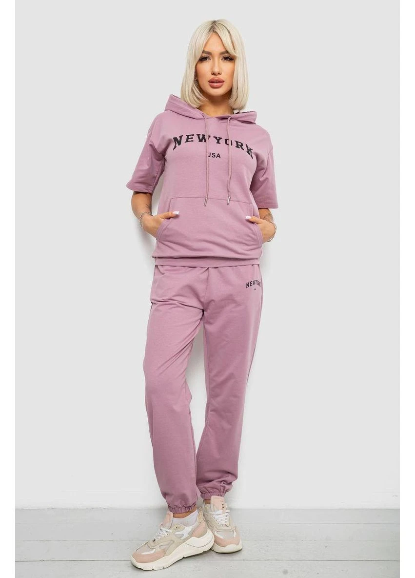 Костюм женский повседневный однотонный,, 221R105 No Brand (388720243)