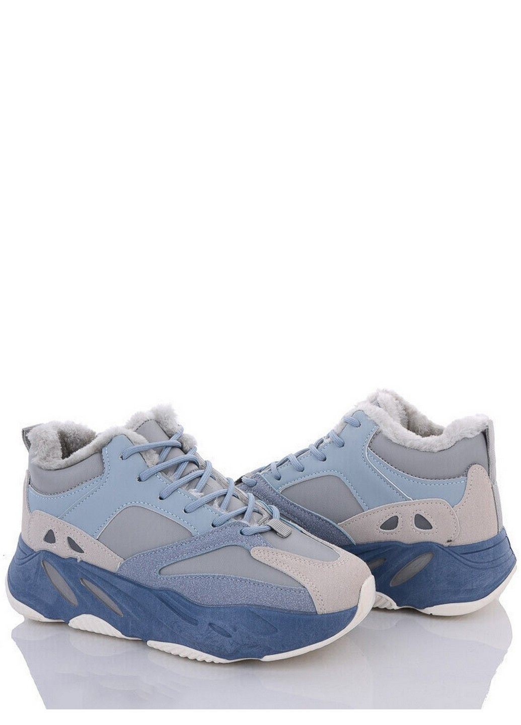 Голубые кэжуал зимние зимние ботинки ncn10-43 Stilli