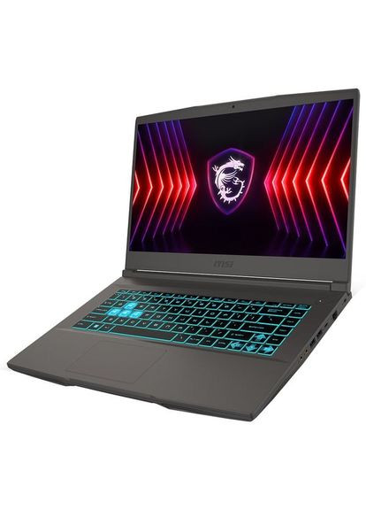 Ноутбук Thin 15 B13VE-1470XRO, Intel Core i7-13620H, 4.9GHz, 15.6" FHD, 16GB, SSD 512GB, NVIDIA GeForce RTX 4050 6GB, Free DOS MSI (331018976)