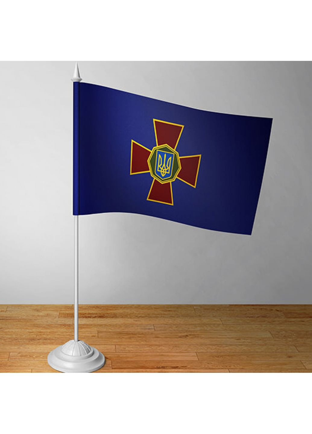 Флажок Национальной гвардии Украины (без держателя) Dobroznak (365246413)