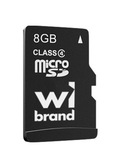 Карта пам'яті 8GB mictoSD class 4 (WICDC4/8GB) Wibrand (371632020)