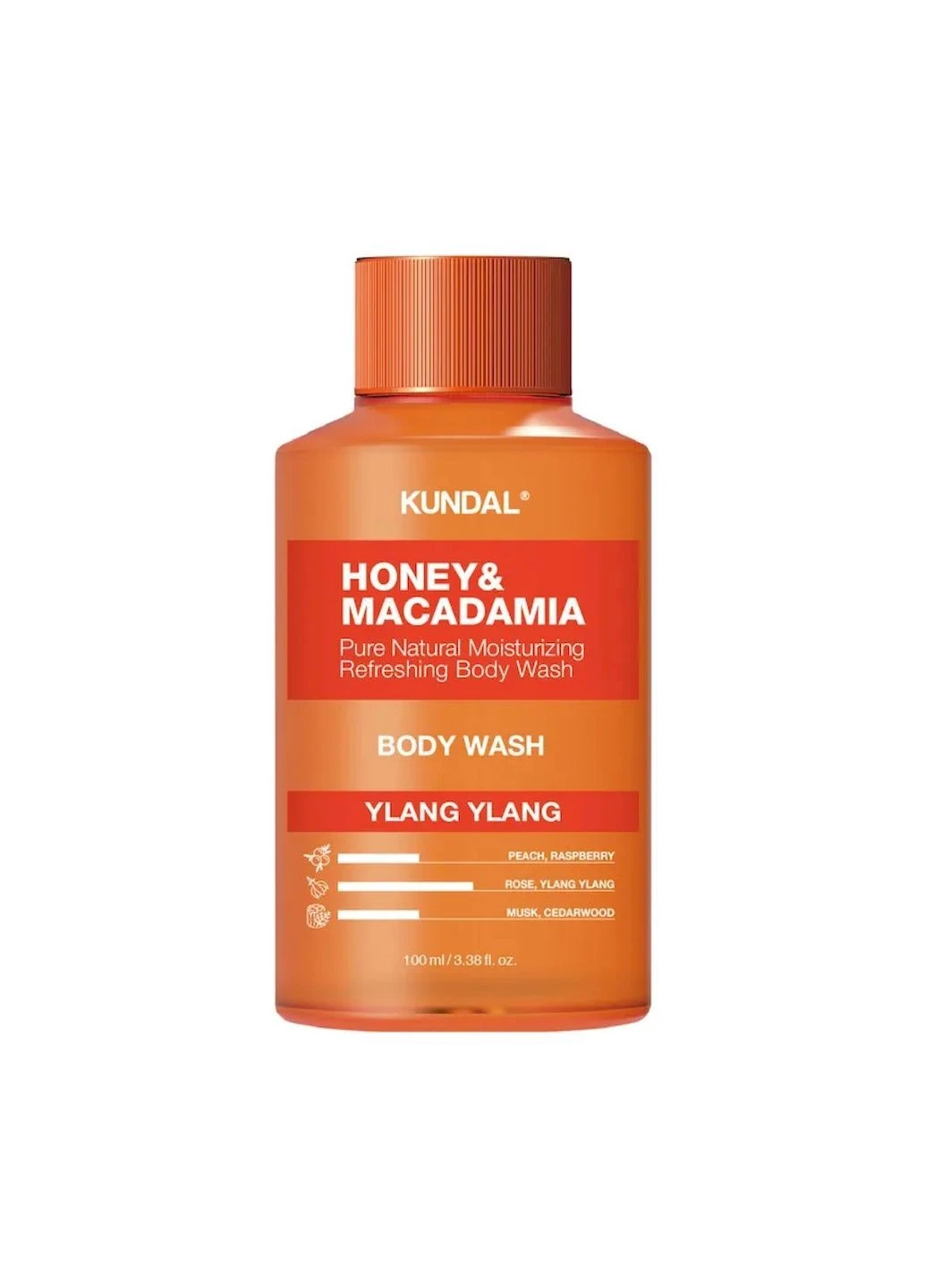 Гель для душу Honey & Macadamia Body Wash Ylang Ylang "Іланг-Іланг" 100 мл Kundal (374600780)