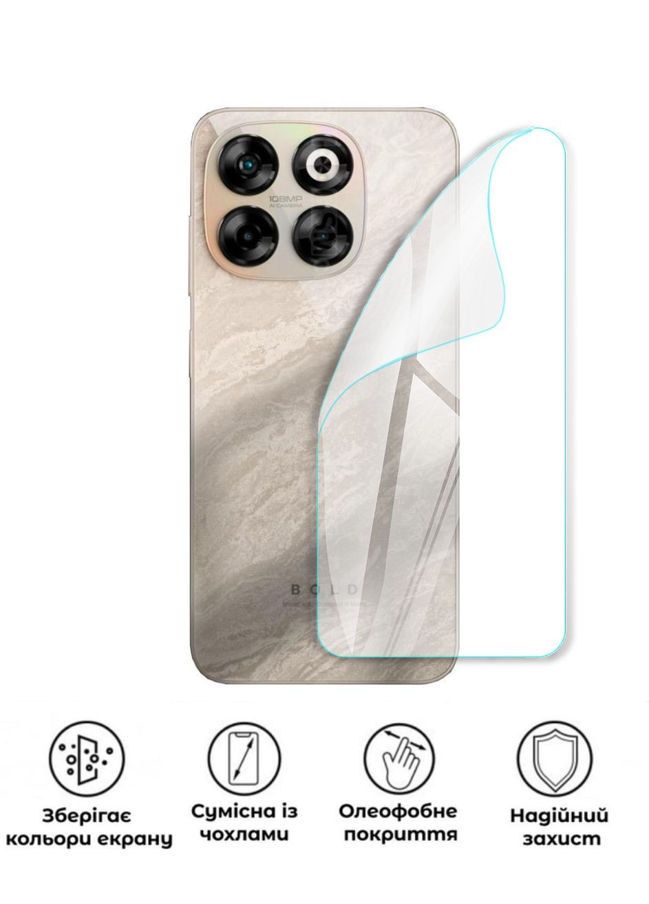 Захисна поліуретанова глянцева плівка Medium Armor на корпус смартфона BLU Bold K30 GP (372583943)