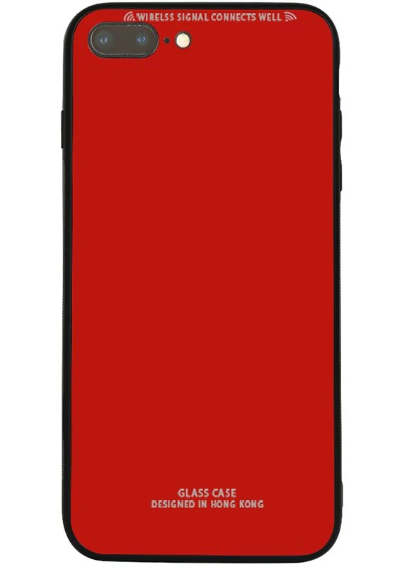 Чехол-накладка Pure Glass Case Apple iPhone 7 Plus/8 Plus Red Toto (301780275)