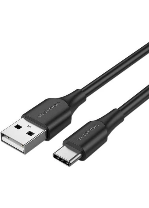 Кабель USB - USB Type-C 0.5 м Black (CTHBD) Vention (380926172)