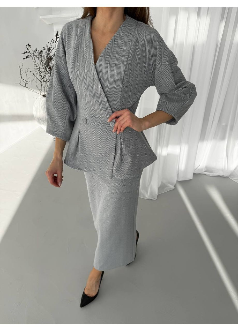 Женский костюм юбочный No Brand (366226766)