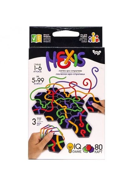 Настольная развлекательная игра "Hexis" G-HEX-01-01 рос Danko Toys (306435652)