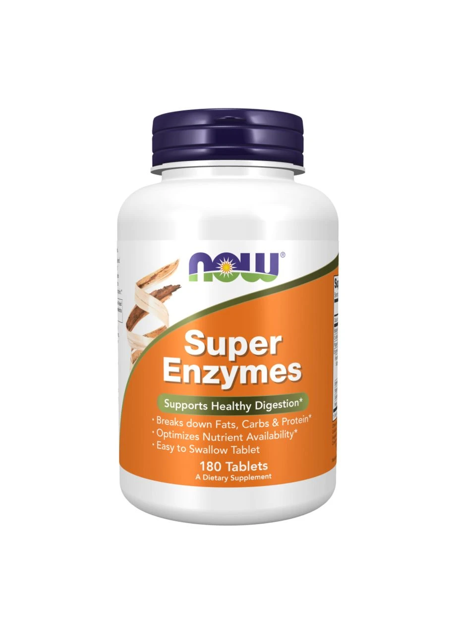 Super Enzymes - 180 tabs Now Foods (369400720)