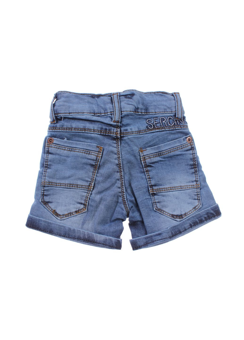 Шорти Джинсові 28243 Синій Sercino (306544656)