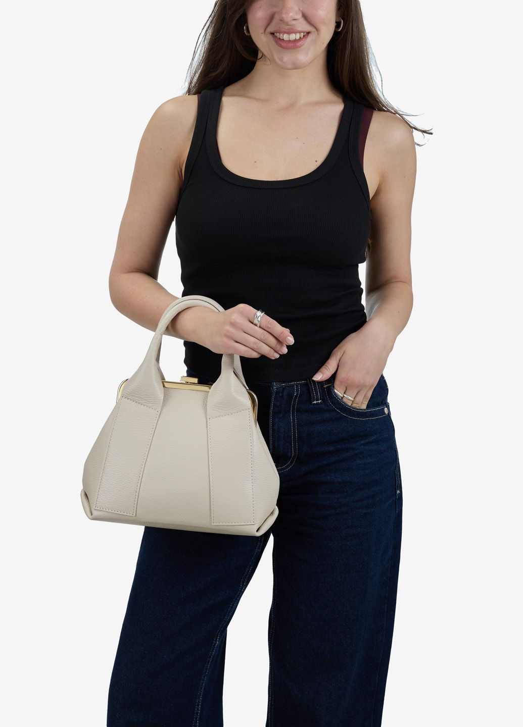 Сумка жіноча шкіряна тоут середня Tote Regina Notte (335077001)