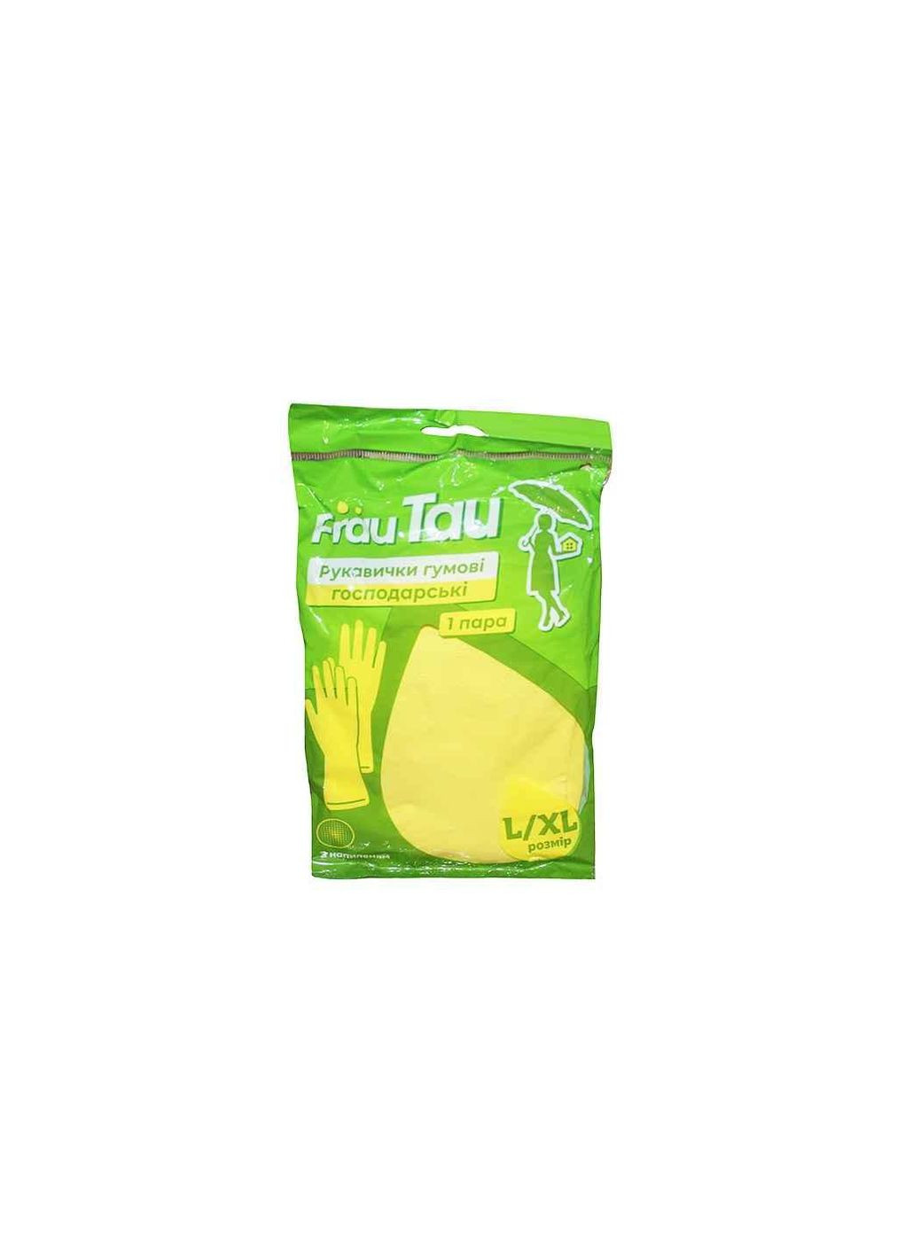 Перчатки L/XL 1парашт резиновые ТМ FrauTau Frau Tau (300289114)