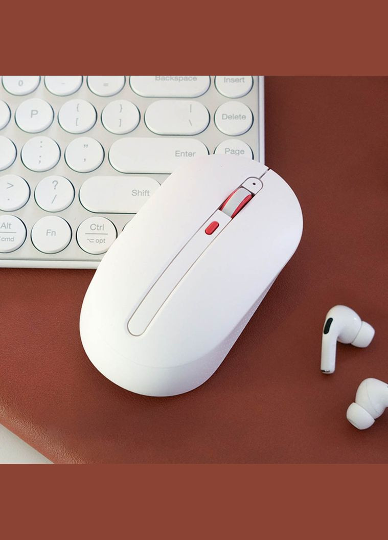 Мышка беспроводная Xiaomi MiiiW Wireless Mute Mouse White MWMM01 No Brand (264743092)
