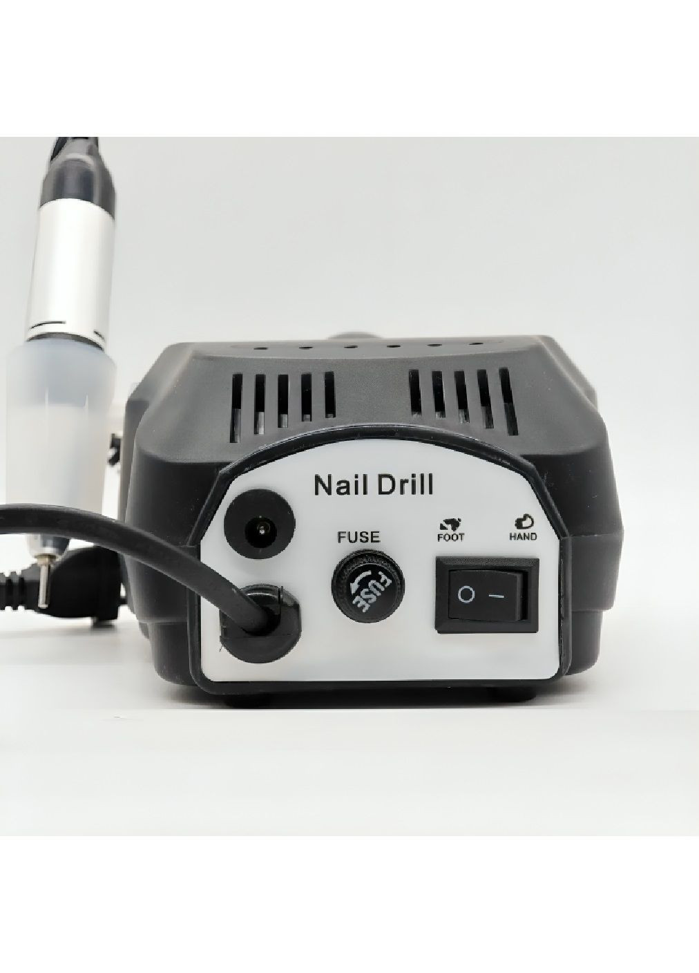 Фрезер для манікюру педикюру з опцією самоохолодження дисплеєм реверсом 45 Вт 35000 об/хв 25х25х15 см (479830-Prob) Чорний Unbranded (324556959)