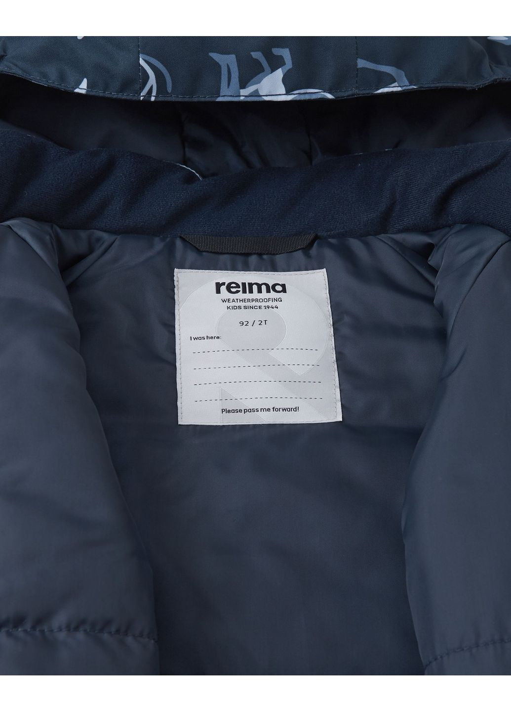 Темно-синя зимня куртка зимова reimatec Reima Parkkila