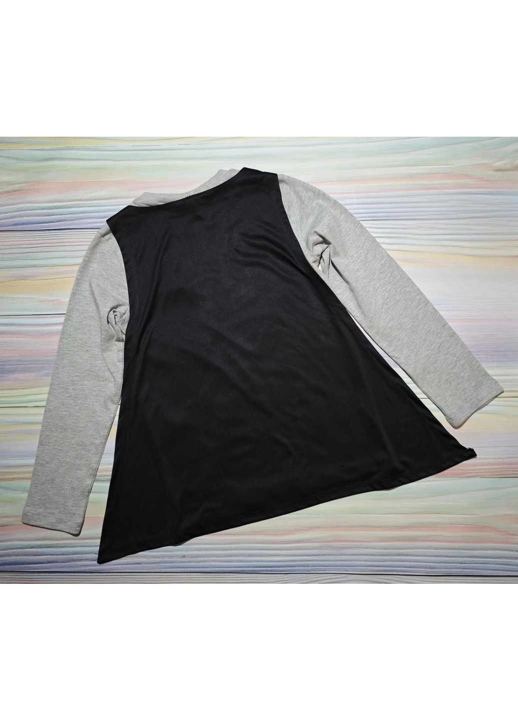 Дитячий лонгслів реглан для хлопчика 7-8 років Сірий, Star Wars OVS (369141311)