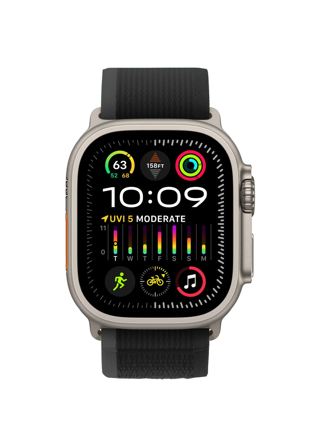 Ремешок Trail Loop для Apple Watch 42 (Series 10)/41/40/38 Black (ARM74224) ArmorStandart (343047277)