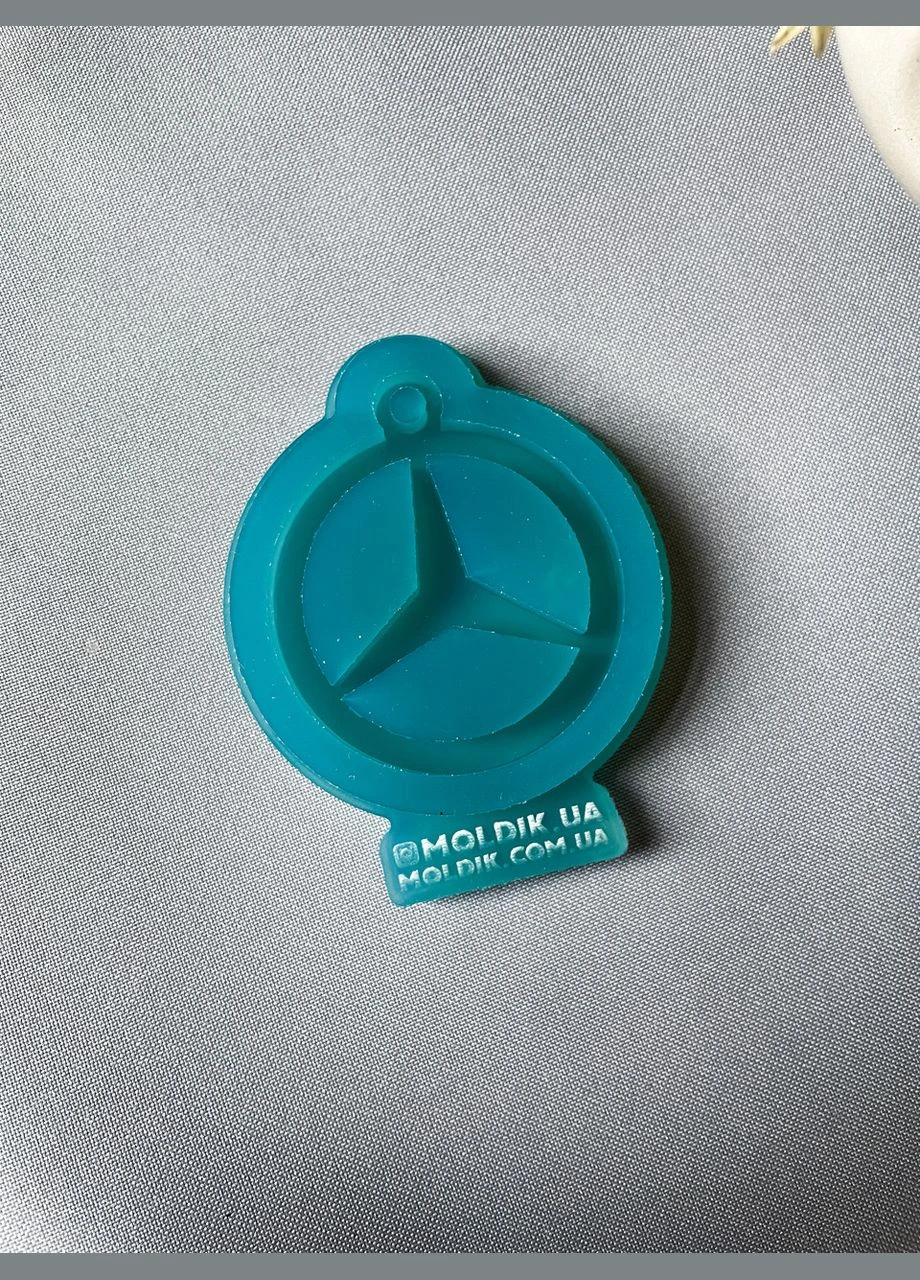 Молд Мерседес марки машин для брелків силіконова форма Mercedes для епоксидної смоли No Brand (370567093)