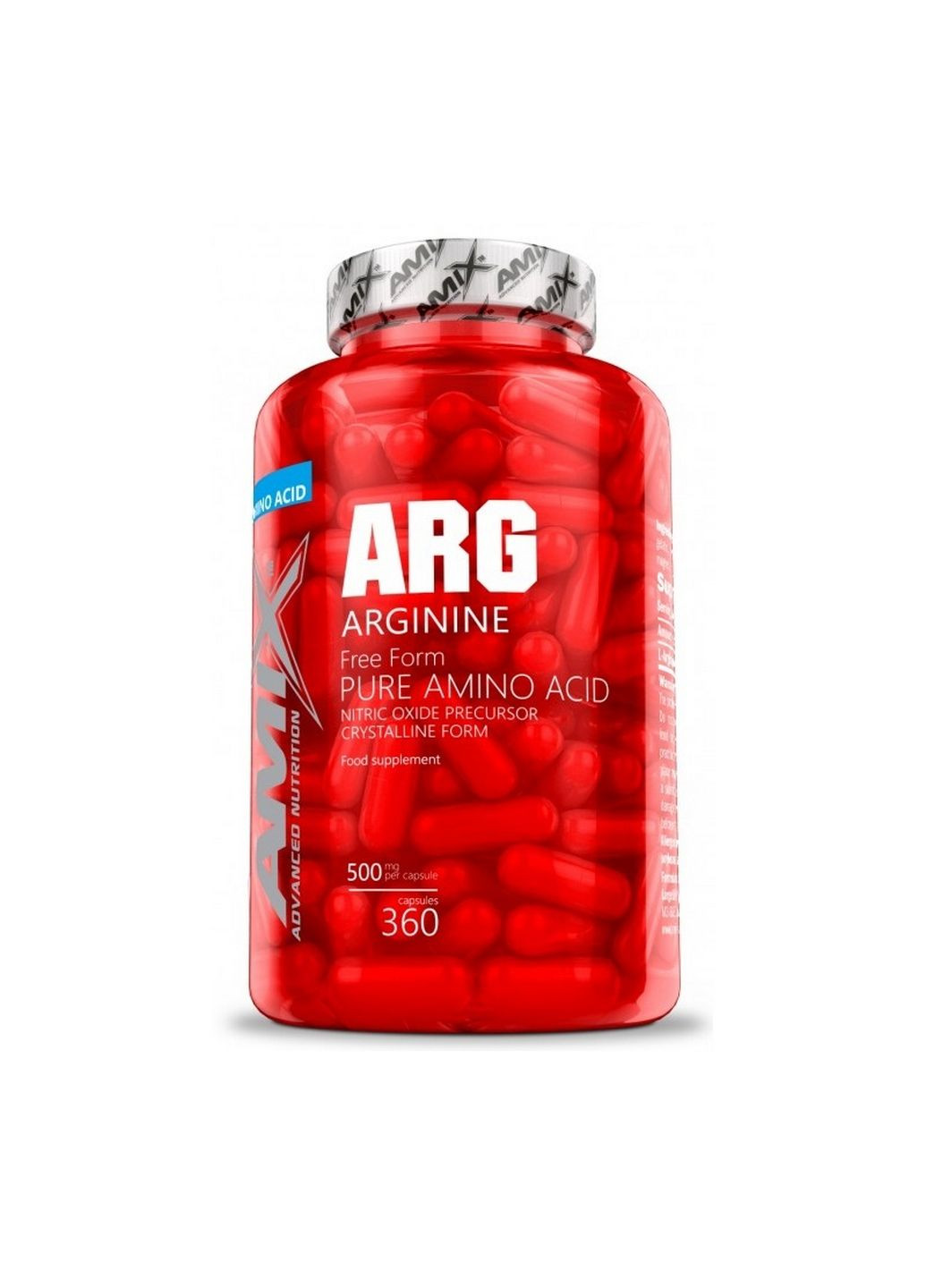 Амінокислота Nutrition Arginine, 360 капсул Amix Nutrition (293482692)