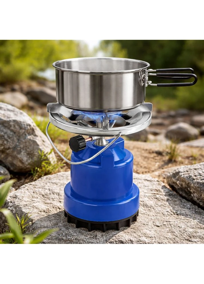 Газовая горелка туристическая Gas stove for tourist / Металлическая портативная плита для кемпинга DACIA (382782102)