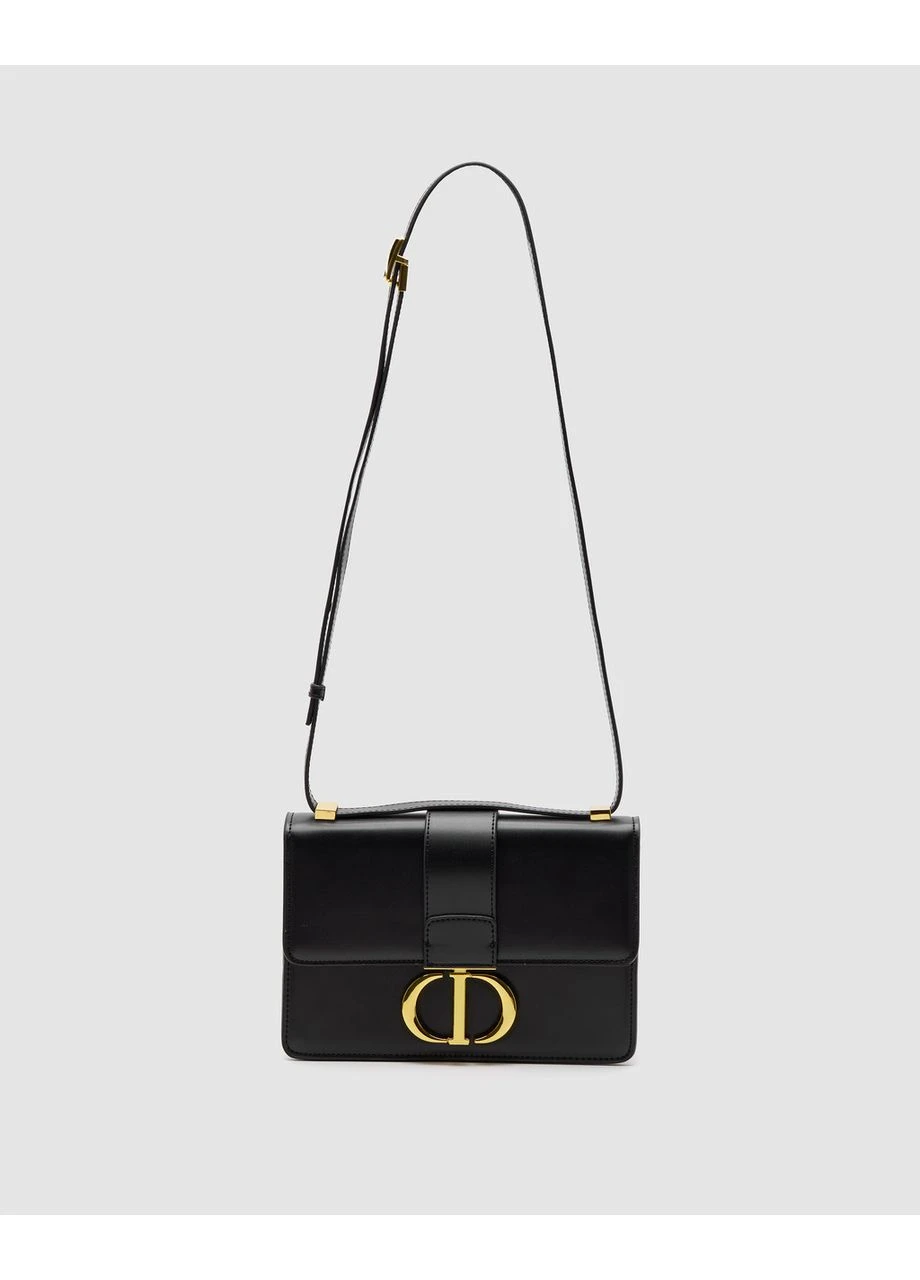 Сумка Dior Christian 30 Montaigne Bag Black Box Calfskin Діор (377507505)