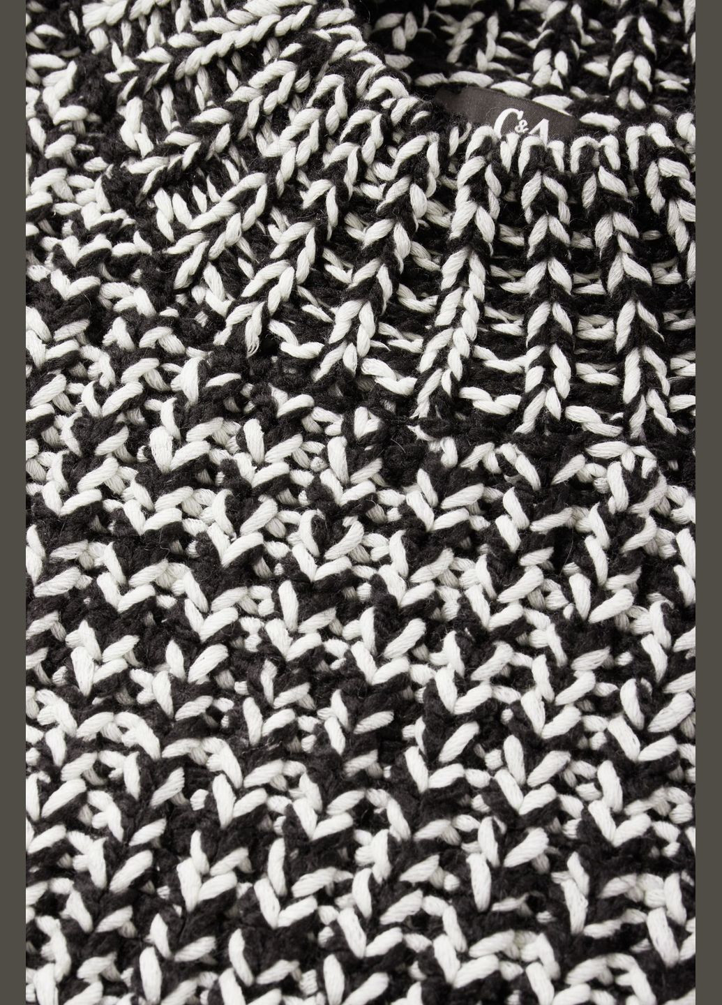 Комбінований демісезонний в'язаний светр C&A